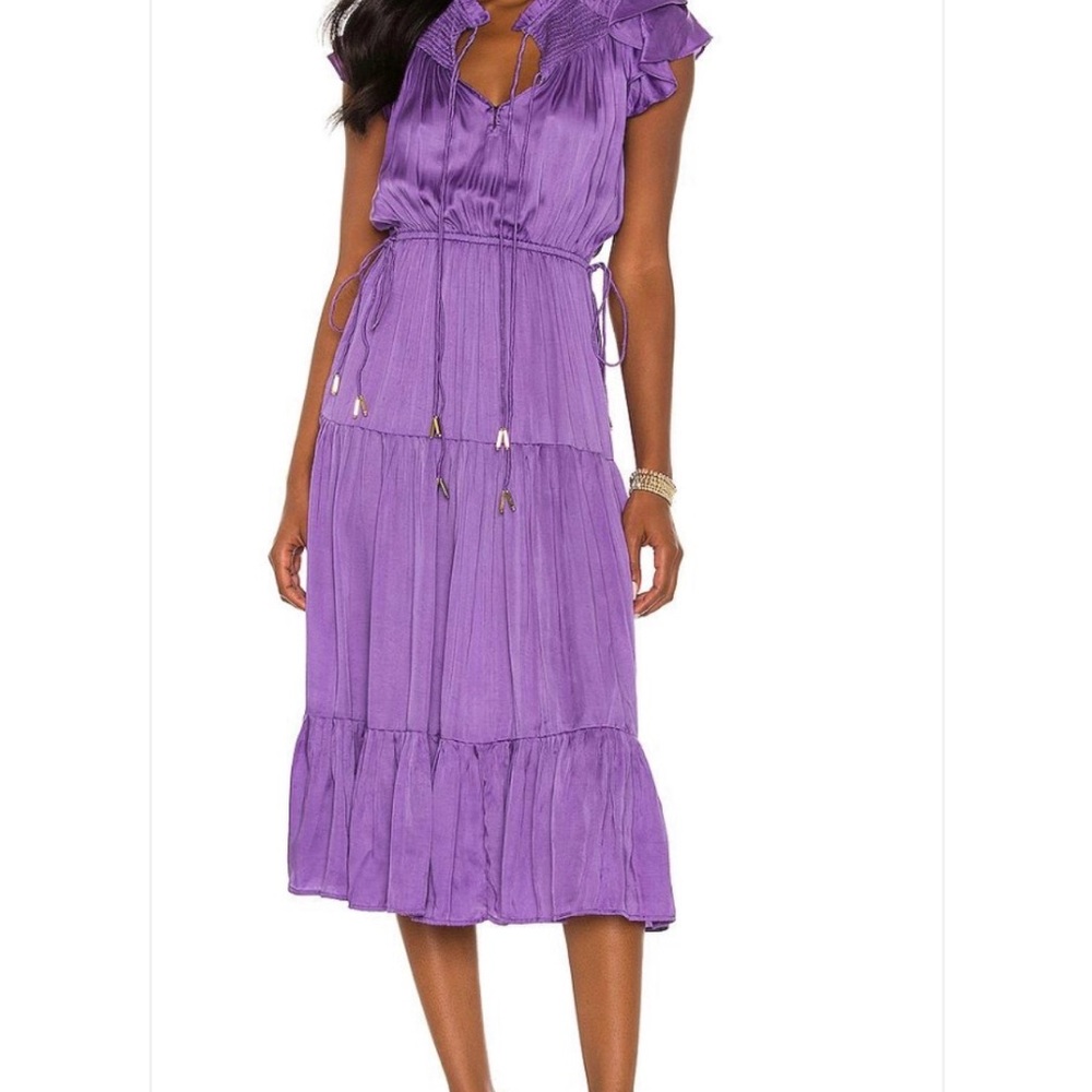 Vibrant Purple Dress by Katrina Grimaldi